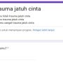 LINK Tes Ujian Trauma Jatuh Cinta Terbaru Google Form Docs Viral, Apakah Kamu Punya Permasalahan Cinta?