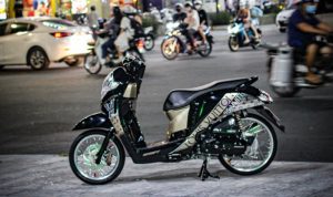 modifikasi scoopy simple