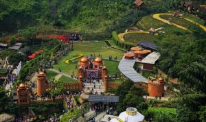 Tiga Wisata Paling Populer di Bandung untuk Liburan Akhir Tahun 2022 Keindahan The Great Asia Afrika tampak dari atas. (Foto: Google Maps/pakdhe Notro)