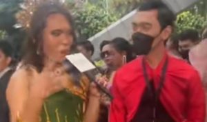 Tangkapa layar video yang diduga even LGBT internasional di Bogor. (TikTok)