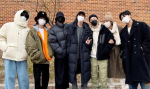 Foto terakhir kebersamaan BTS sebelum Jin masuk Wajib Militer. (twitter-BTS)