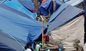 Kondisi Terkini Korban Gempa Cianjur ditenda-tenda pengungsian.