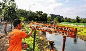Pemkot Bandung membangun 9 kolam retensi baru, 647 sumur resapan dangkal, dan 3.706 drumpori guna mengatasi banjiR Kota Bandung. (KHOLID/JABARESKPRES)