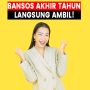 Mantap Bosku! Kembali Cair Bonus Bansos Desember 2022, Cek Sekarang Juga