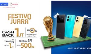 Promo Akhir Tahun HP Vivo Festivo Juara, Ada Free X80 atau Cashback Hingga Rp1 Juta