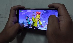 Versi terbaru Game Sigma Battle Royal dengan setting menu salju. FIN.CO.ID/Tiyo Bayu Nugroho