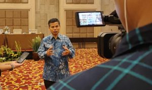 Cegah Pintu Masuk Ekstrimisme di Madrasah, Kemenag Finalisasi Modul Integrasi Moderasi Beragama bagi Guru Madrasah SESI WAWANCARA: Direktur GTK Madrasah, Muhammad Zain saat memberikan penjelasan mengenai moderasi beragama bagi guru di Madrasah.