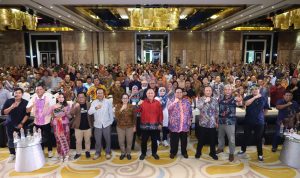 Anggota Bawaslu Totok Hariyono dalam Rapat Koordinasi Nasional (Rakornas) Identifikasi Strategi Kebijakan Pengawasan Tahapan Penetapan Jumlah Kursi dan Penetapan Daerah Pemilihan di Bal