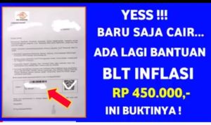 TERBUKTI MEMBAYAR: Bantuan saldo dana gratis dari pemerintah kembali cair sebesar Rp 450 ribu, dan disalurkan pada Desember 2022 atau menjelang akhir tahun ini.