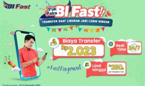 Transfer Akhir Tahun Pakai BI-Fast di bank bjb, Ada Promo Biaya Rp2.023 promo BI-Fast