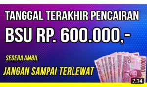 REZEKI AKHIR TAHUN: Saldo dana gratis Rp 600 ribu berupa BSU dari BPJS Ketenagakerjaan bisa kamu dapatkan menjelang akhir tahun 2022. (ILUSTRASI)