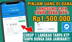 Cara Pinjam Uang di Aplikasi Jutaan Rupiah, Langsung Cair Tanpa KTP dan Jaminan. (Tangkapan Layar)