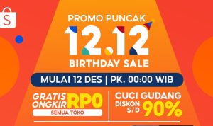 Kumpulan Kode Promo Voucer Shopee 12.12 untuk Dapatkan Diskon dan Cashback di Harbolnas