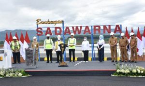 Jokowi-Bendungan Sadawarna
