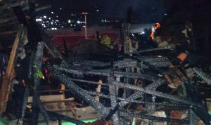 Satu rumah terbakar di Kampung Andir RT 01 RW 02, Desa Cempakamekar, Kecamatan Padalarang,