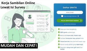 Kerja Sambilan Online Lewat Isi Survei