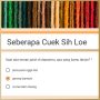 Link Tes Cuek Viral - Kolase Tangkapan Layar Google Form