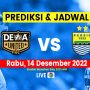 Prediksi Liga 1 Dewa United vs Persib Bandung dan Jadwal Pekan ke 14