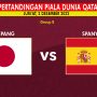 Hasil Piala Dunia 2022 Jepang vs Spanyol