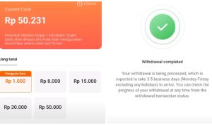 Cara Withdraw Cepat Langsung Cair di Aplikasi Penghasil Saldo Dana Gratis 2022 Withdraw di Aplikasi Penghasil Saldo Dana Gratis 2022/ Tangkapan Layar YouTube Stalkuy