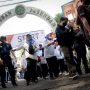 Ribuan peserta menyemarakkan gelaran jalan santai dalam rangka mengisi pekan Dies Natalis ke-62 Universitas Pasundan,