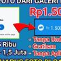 Cuma Upload Foto Dibayar Saldo DANA Gratis Rp 1,5 Juta