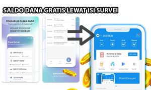 Saldo Dana Gratis Lewat Isi Survey