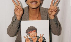 Terjemahan Lirik Lagu Talking To The Moon - Bruno Mars (sumber: akun Instagram @brunomars)