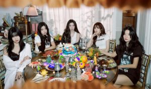 Lirik Lagu Birthday - Red Velvet (sumber: aku Instagram @redvelvet.smtown)