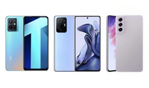 Drastis! Inilah Daftar HP Spek Dewa yang Turun Harga Akhir Tahun 2022/ tangkapan layar HP (Vivo T1 5G, Xiaomi 11T Pro, Samsung S21 FE 5G)