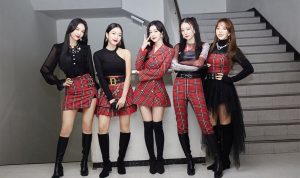 Lirik Lagu Red Flavor - Red Velvet (sumber: akun Instagram @redvelvet.smtown)