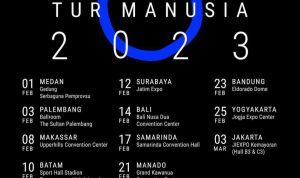 Jadwal dan Harga Tiket TULUS TUR MANUSIA 2023 (sumber: akun Instagram @tulusm)