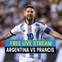 Link Live Streaming Argentina vs Prancis Gratis! Final Piala Dunia 2022