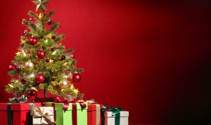 Toko perlengkapan Natal