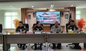 Kejari Serahkan Barang Temuan Kasus Korupsi Rp 1,7 M ke BPBD Kejari saat menyerahkan hasil temuan kasus korupsi kepada BPBD Kabupaten Bogor. (SANDIKA FADILAH /JABAREKSPRES.COM)