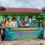 Direktur GTK Madrasah, Muhammad Zain melepas bantuan untuk korban gempa Cianjur.