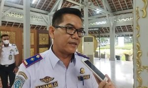 TINDAK KIMINAL: Kadishub Kota Bandung, Dadang Darmawan saat sesi wawancara dengan awak media mengenai aksi kejahatan di Kota Bandung.