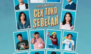 Koh Afuk Cs Menari dan Bernyanyi di Teater Musikal Cek Toko Sebelah