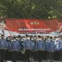 Jajaran Pemerintah Kota (Pemkot) Bandung saat memperingati Hari Bela Negara, pada Senin (19/11) di Plaza Balaikota Bandung, Kota Bandung