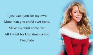 Lirik Terjemahan dan Makna Lagu Mariah Carey 'All I Want for Christmas Is You’ Lirik Terjemahan dan Makna Lagu Mariah Carey 'All I Want for Christmas Is You’