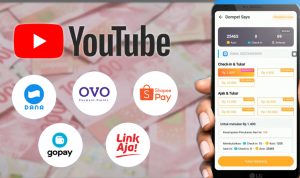 Cara Nonton Youtube Dapat Uang dan Saldo DANA Gratis Lewat Aplikasi Ini