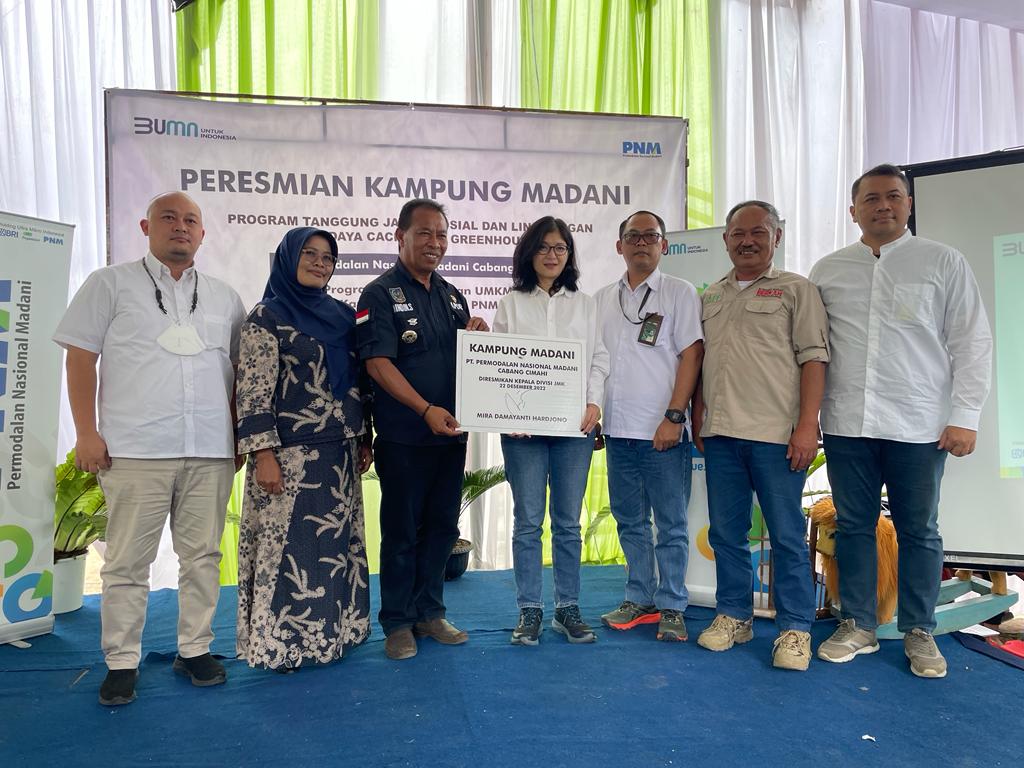 PNM Resmikan kampung Madani di Kampung Areng Cimahi – jabarekspres.com