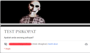 Link Tes Ujian Psikopat, Ikuti Tesnya Sebelum Kamu Kelepasan