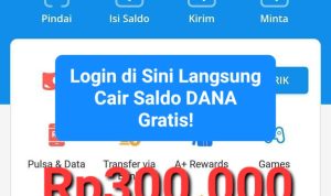 saldo dana gratis langsung cair