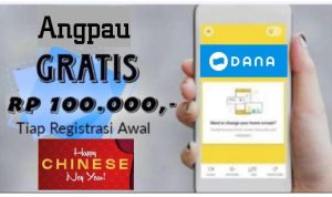 Klik Link ini Dapat Rp100 Ribu Angpau DANA Gratis