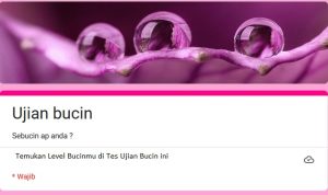 Link tes ujian bucin, temukan siapa yang lebih bucin