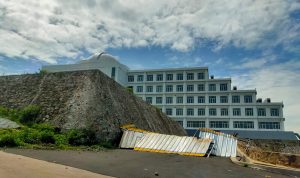 BERDIRI MEGAH: Gedung baru DPRD Bandung Barat sudah siap beroperasi di tahun ini.