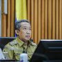 Pemkot Bandung Tinjau Ulang Penyesuaian Tarif Air Minum Wali Kota Yana Mulyana saat memberikan penjelasan mengenai penyesuaian tarif air minum.