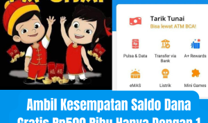 saldo dana gratis langsung cair