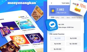 Aplikasi Dapat Saldo Dana/ Kolase Play.google.com